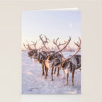 REINDEER PORTRAIT Stationery Card Gallery Image 2