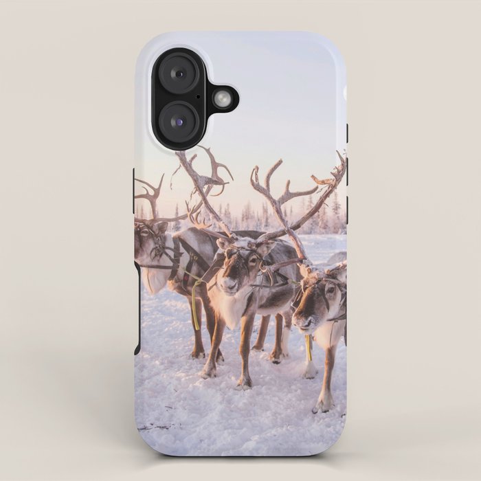 REINDEER PORTRAIT iPhone Case Gallery Image 1
