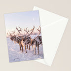 REINDEER PORTRAIT Stationery Card Gallery Image 2