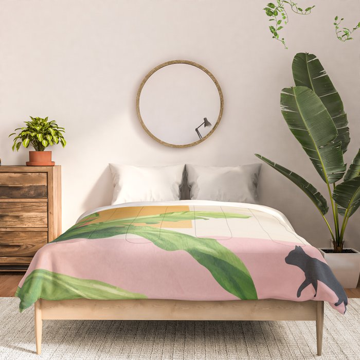 Cat Space III Comforter Gallery Image 3
