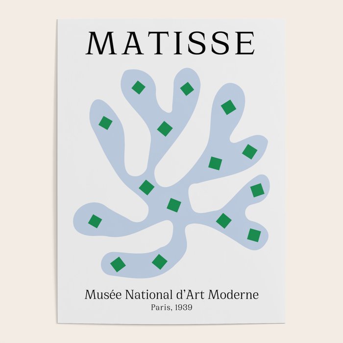 Periwinkle: Matisse Pastel Series 01 Poster Gallery Image 4