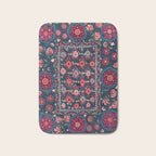 Lakai Suzani Shakhrisyabz Uzbek Embroidery Print Bath Mat Gallery Image 1