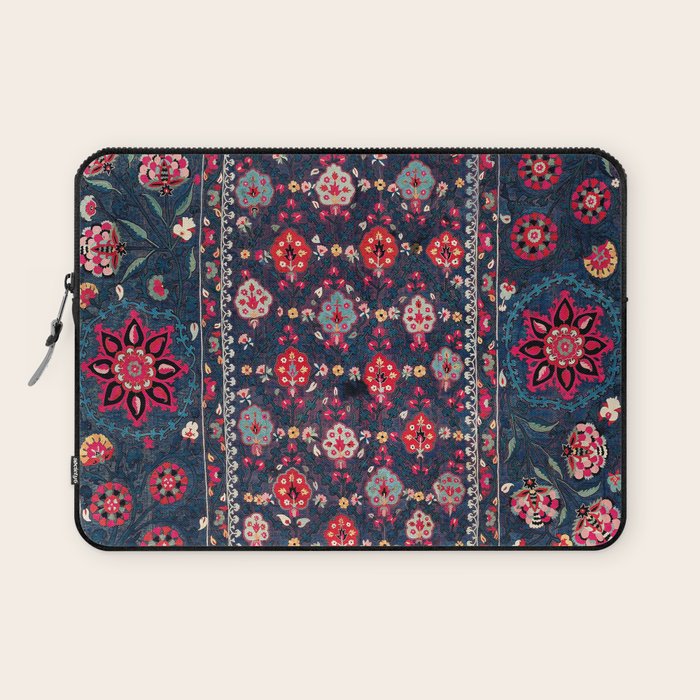 Lakai Suzani Shakhrisyabz Uzbek Embroidery Print Laptop Sleeve Gallery Image 1