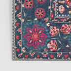 Lakai Suzani Shakhrisyabz Uzbek Embroidery Print Poster Gallery Image 3