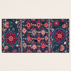Lakai Suzani Shakhrisyabz Uzbek Embroidery Print Desk Mat Gallery Image 3