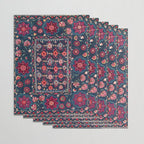 Lakai Suzani Shakhrisyabz Uzbek Embroidery Print Wrapping Paper Gallery Image 3