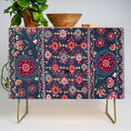 Lakai Suzani Shakhrisyabz Uzbek Embroidery Print Credenza Gallery Image 1