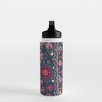 Lakai Suzani Shakhrisyabz Uzbek Embroidery Print Water Bottle Gallery Image 3