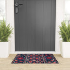 Lakai Suzani Shakhrisyabz Uzbek Embroidery Print Welcome Mat Gallery Image 3