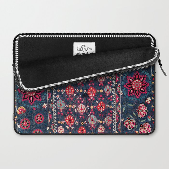 Lakai Suzani Shakhrisyabz Uzbek Embroidery Print Laptop Sleeve Gallery Image 2