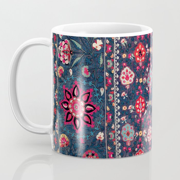 Lakai Suzani Shakhrisyabz Uzbek Embroidery Print Coffee Mug Gallery Image 3