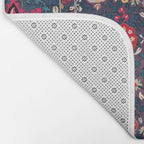 Lakai Suzani Shakhrisyabz Uzbek Embroidery Print Bath Mat Gallery Image 2