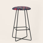 Lakai Suzani Shakhrisyabz Uzbek Embroidery Print Stool Gallery Image 1