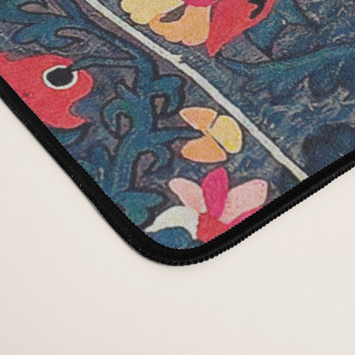 Lakai Suzani Shakhrisyabz Uzbek Embroidery Print Desk Mat Gallery Image 4
