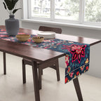 Lakai Suzani Shakhrisyabz Uzbek Embroidery Print Table Runner Gallery Image 2
