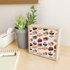 Sushi Persian Cat Mini Art Print Gallery Image 2
