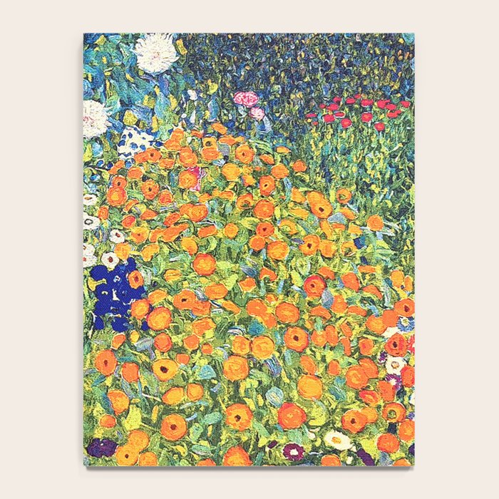 Gustav Klimt Flower Garden 2 Notebook Gallery Image 4
