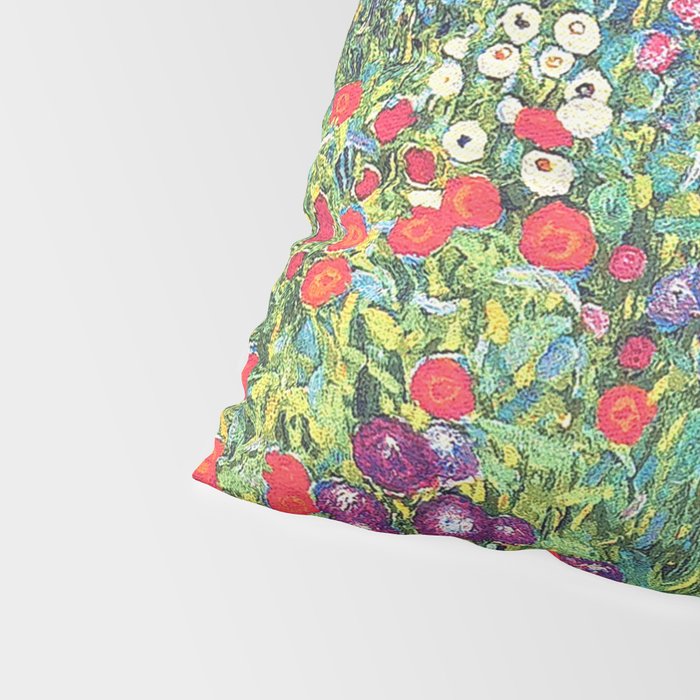 Gustav Klimt Flower Garden 2 Pillow Sham Gallery Image 4