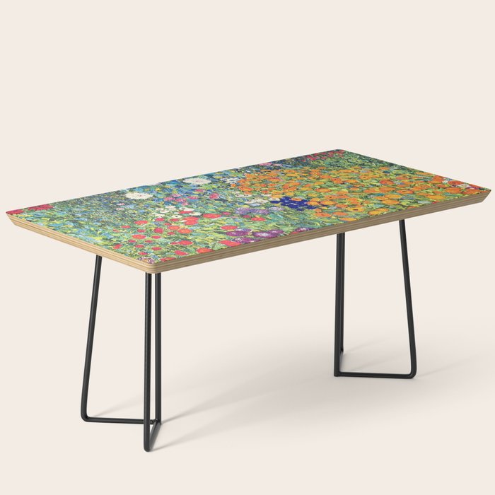 Gustav Klimt Flower Garden 2 Coffee Table Gallery Image 1