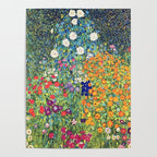 Gustav Klimt Flower Garden 2 Poster Gallery Image 4