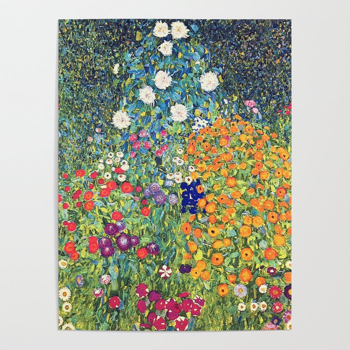 Gustav Klimt Flower Garden 2 Poster Gallery Image 4