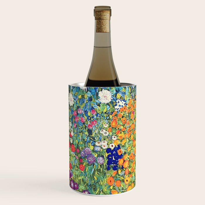 Gustav Klimt Flower Garden 2 Wine Chiller Gallery Image 1