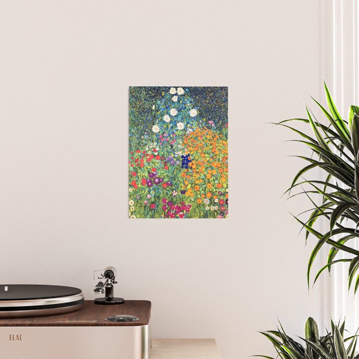Gustav Klimt Flower Garden 2 Poster Gallery Image 2