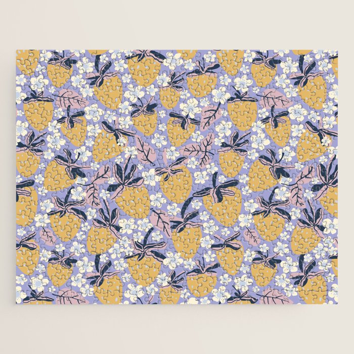 Yellow strawberries Jigsaw Puzzle Gallery Image 1