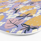 Yellow strawberries Bath Mat Gallery Image 3