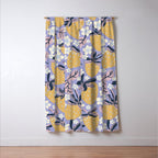 Yellow strawberries Window Curtain Gallery Image 3