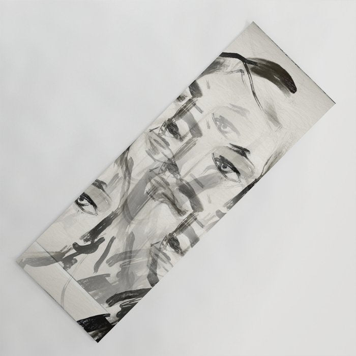 Abstract Portrait 4 Yoga Mat Gallery Image 1