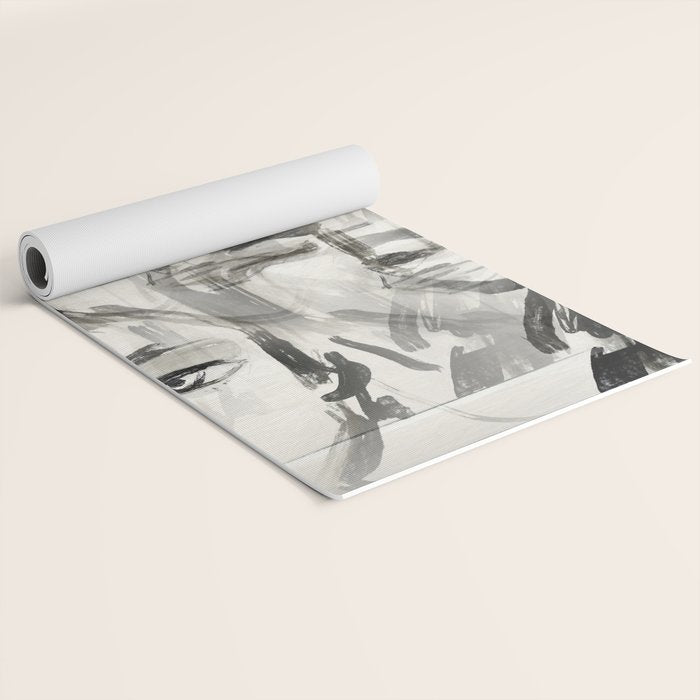 Abstract Portrait 4 Yoga Mat Gallery Image 2
