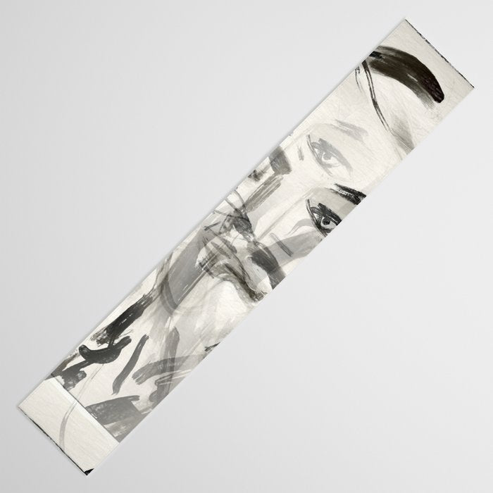 Abstract Portrait 4 Table Runner Gallery Image 3