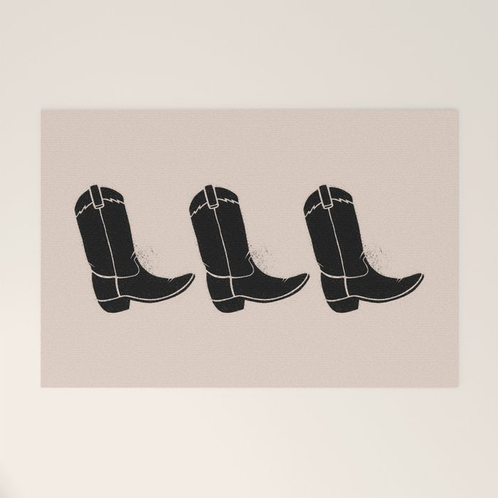 boot scoot Welcome Mat Gallery Image 1
