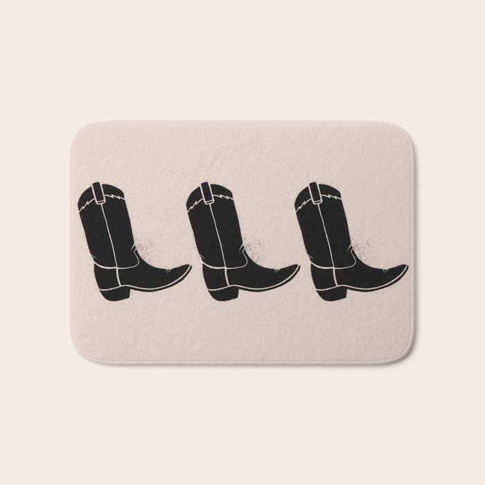 boot scoot Bath Mat Gallery Image 1