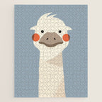 Emu, Animal Portrait Jigsaw Puzzle Gallery Image 1