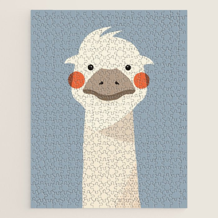 Emu, Animal Portrait Jigsaw Puzzle Gallery Image 1