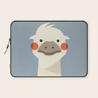 Emu, Animal Portrait Laptop Sleeve Gallery Image 1