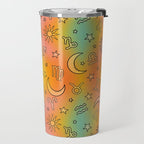 Rainbow Celestial Print Travel Mug Gallery Image 2