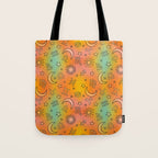 Rainbow Celestial Print Tote Bag Gallery Image 1
