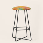 Rainbow Celestial Print Stool Gallery Image 1