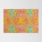 Rainbow Celestial Print Rug Gallery Image 2