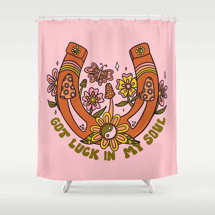 Luck In My Soul Shower Curtain Gallery Image 1