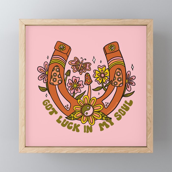 Luck In My Soul Mini Art Print Gallery Image 1