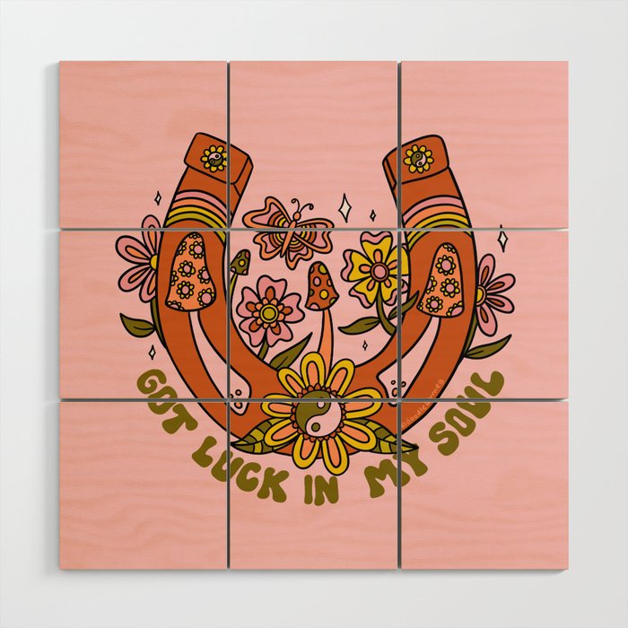 Luck In My Soul Wood Wall Art Gallery Image 1