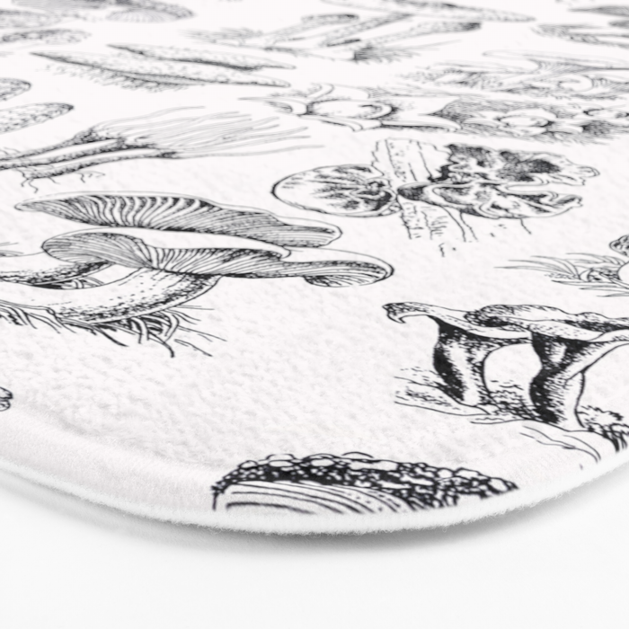 Mushroom Collection Bath Mat Gallery Image 3