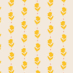 Simple Yellow - Floral pattern Coffee Mug Gallery Image 2