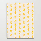 Simple Yellow - Floral pattern Notebook Gallery Image 4