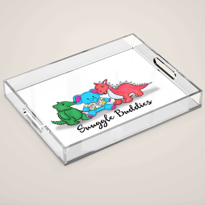 Snuggle Buddies Acrylic Tray Gallery Image 1