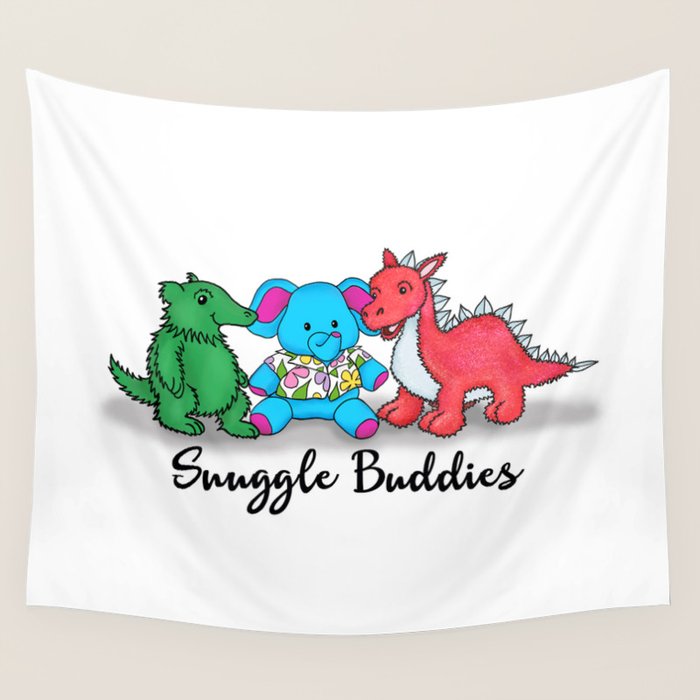 Snuggle Buddies Wall Tapestry Gallery Image 4